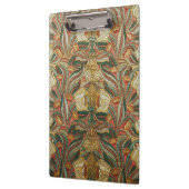 Porte-bloc Style William Morris Rose Vert Botanique (Gauche)