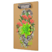 Porte-bloc Succulents floraux (Gauche)