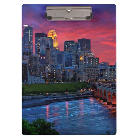 Porte-bloc Sucrerie d'oeil de Minneapolis (Devant)