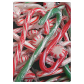 Porte-bloc Sucres de canne et menthe de Noël (Dos)