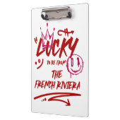 Porte-bloc Suite Florale personnalisée (Gauche)