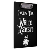 Porte-bloc Suivez le lapin blanc (Swatch)