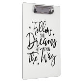 Porte-bloc Suivez Vos Rêves. Ils Connaissent Le Chemin. (Swatch)