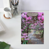 Porte-bloc Suivez votre chemin de jardin de devis Dreams