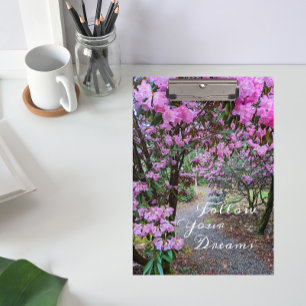 Porte-bloc Suivez votre chemin de jardin de devis Dreams