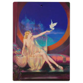 Porte-bloc Sultana la concubine du sultan arabe 1925 (Dos)