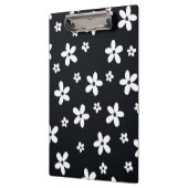 Porte-bloc Summer Boho Black White Daisy Flowers (Gauche)