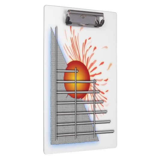 Porte-bloc Sun abstrait (Swatch)