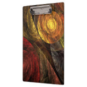 Porte-bloc Sun Flower Floral Moderne Art Motif Abstrait (Gauche)