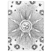 Porte-bloc Sun Stars Antique Nuit Ciel Médiéval Zodiac (Dos)