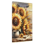 Porte-bloc Sunflowers Watercolor Painting (Swatch)