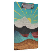 Porte-bloc Sunrise Imaginaire de montagne (Swatch)