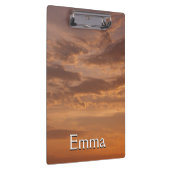 Porte-bloc Sunset Clouds II Pastel Nature Abstraite (Swatch)