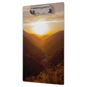 Porte-bloc Sunset Over Mountains (Gauche)