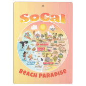 Porte-bloc Sunset SoCal (Dos)