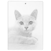Porte-bloc SUPER CUTE Kitten Cat Portrait (Dos)