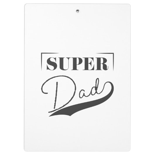 Porte-bloc Super papa (Dos)