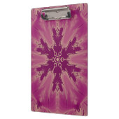 Porte-bloc Superbes teintes violettes de fleurs exotiques (Gauche)