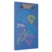 Porte-bloc Supergirl et logo en couleurs (Swatch)