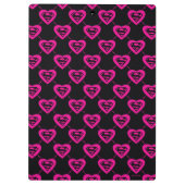 Porte-bloc Supergirl Hearts Motif diagonal (Dos)