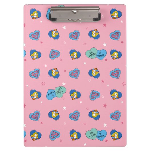 Porte-bloc Supergirl "L'avenir est féminin" (Devant)