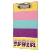 Porte-bloc Supergirl Retro Colorshift Graphic (Gauche)