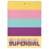 Porte-bloc Supergirl Retro Colorshift Graphic (Dos)