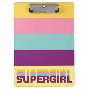 Porte-bloc Supergirl Retro Colorshift Graphic