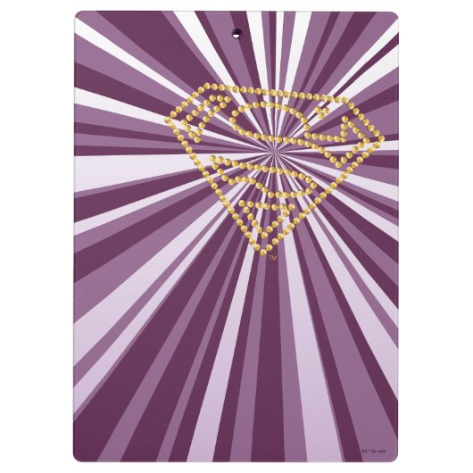 Porte-bloc Supergirl Studded S-Shield (Dos)