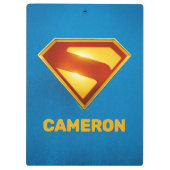 Porte-bloc Superman Golden S Shield brillance (Dos)