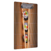 Porte-bloc Sushi et baguettes en bois (Swatch)