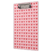 Porte-bloc Sweet Pink Hearts & Bows Pattern (Gauche)