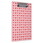 Porte-bloc Sweet Pink Hearts & Bows Pattern (Swatch)