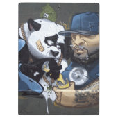 Porte-bloc Sweet Sad Panda A Trouvé Un Buddy (Dos)