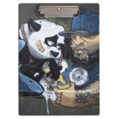 Porte-bloc Sweet Sad Panda A Trouvé Un Buddy (Devant)