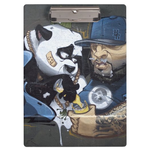 Porte-bloc Sweet Sad Panda A Trouvé Un Buddy (Devant)