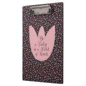 Porte-bloc Sweet Simple Tulip Motif rose - Toutes les directi (Gauche)
