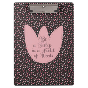Porte-bloc Sweet Simple Tulip Motif rose - Toutes les directi