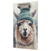 Porte-bloc Sweet Winter Alpaca, coutume (Gauche)