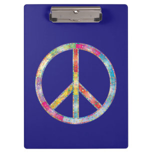 Porte-bloc SYMBOLE DE PAIX Coloré
