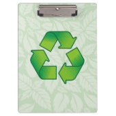 Porte-bloc Symbole de recyclage (Devant)