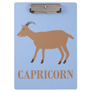 Porte-bloc Symbole étoile Capricorne Chèvre