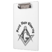 Porte-bloc Symbole franc-maçonnerie (Gauche)