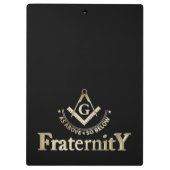 Porte-bloc Symbole franc-maçonnerie (Dos)