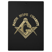 Porte-bloc Symbole maçonnique (Dos)