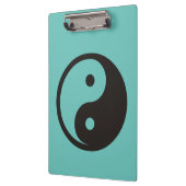 Porte-bloc Symbole Yin Yang - conception de tatouage solide (Gauche)