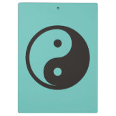 Porte-bloc Symbole Yin Yang - conception de tatouage solide (Dos)