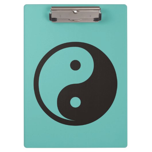 Porte-bloc Symbole Yin Yang - conception de tatouage solide (Devant)