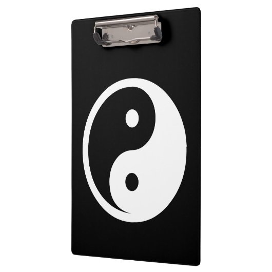 Porte-bloc Symbole Yin Yang - tatouage solide design 2 (Gauche)