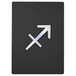 Porte-bloc Symbole zodiaque du Sagittaire sur la peau de serp